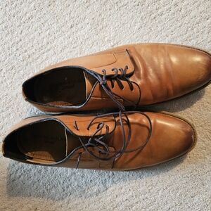 Men's Brown Leather Dress Shoes